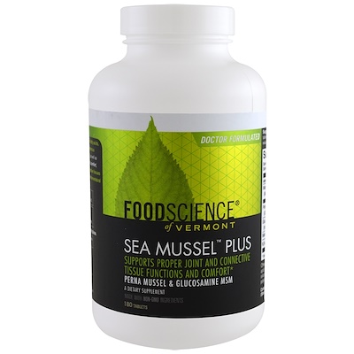 

FoodScience Sea Mussel Plus, 180 таблеток
