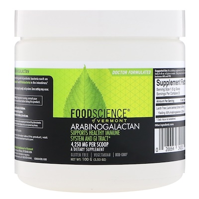 

Arabinogalactan Powder, 100 g (3.53 oz)