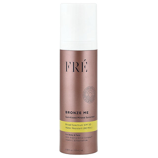 Fre, Bronze Me, Sun-Kissed Mineral Sun Cream, SPF 50, 100 ml (3.38 fl oz)