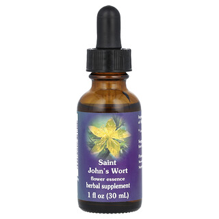 Flower Essence Services, 貫葉連翹，花精華，1 液量盎司（30 毫升）