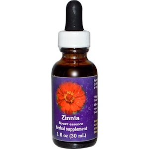 Отзывы о Фловер Эссенс Сервисес, Zinnia, Flower Essence, 1 fl oz (30 ml)