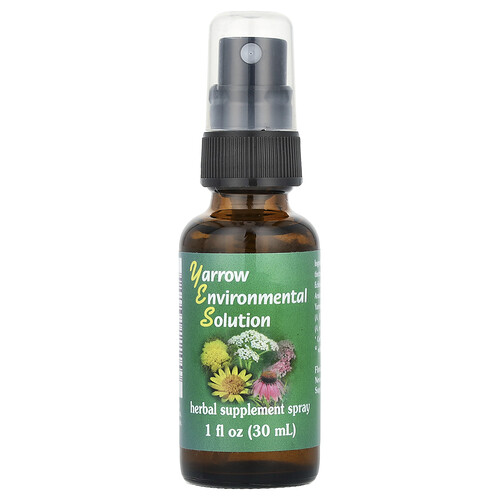 Flower Essence Services Yarrow Environmental Solution Spray, 1 fl oz (30 ml)
