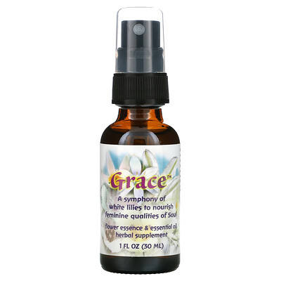 

Flower Essence Services Grace Flower Essence & Essential Oil 1 fl oz (30 ml)