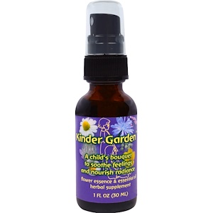 Фловер Эссенс Сервисес, Kinder Garden, Flower Essence & Essential Oil, 1 fl oz (30 ml) отзывы