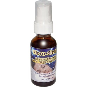 Фловер Эссенс Сервисес, Flora-Sleep, Flower Essence & Essential Oil, 1 oz (30 ml) отзывы