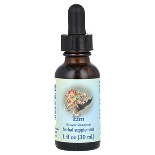 Flower Essence Services, Olmo, Esencia floral`` 30 ml (1 oz. Líq.)