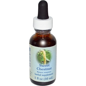 Отзывы о Фловер Эссенс Сервисес, Healing Herbs, Sweet Chestnut, Flower Essence, 1 fl oz (30 ml)