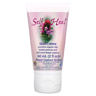 Flower Essence Services, 自我修復皮膚面霜，2液體盎司（60毫升）