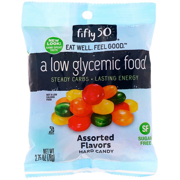 Low Glycemic Hard Candy, Assorted Flavors, 2.75 oz (78 g)