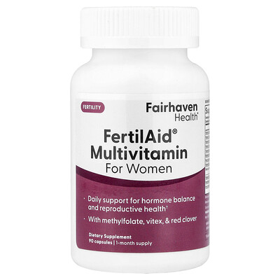 Fairhaven Health FertilAid Multivitamin For Women 90 Capsules