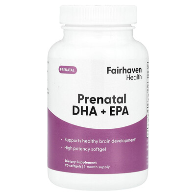 Product Image for Fairhaven Health, Prenatal DHA + EPA, 90 Softgels