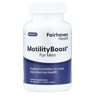 Fairhaven Health, 男性幫助 MotilityBoost®，60 粒膠囊