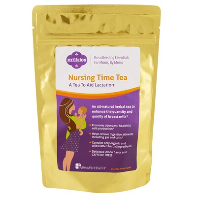 Fairhaven Health Чай для кормящих грудью женщин, со вкусом лимон, 4 унции