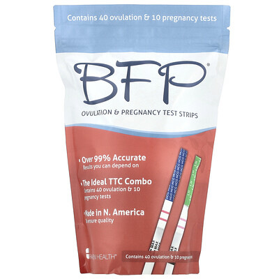 Product Image for Fairhaven Health, BFP , Ovulation & Pregnancy Test Strips, 40 Ovulation & 10 Pregnancy Tests