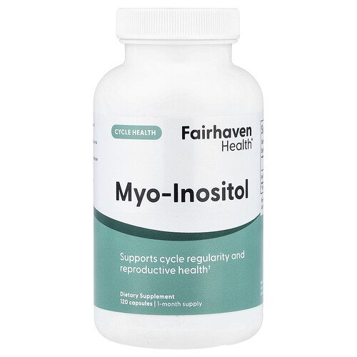 Fairhaven Health, Myo-Inositol, 2,000 mg, 120 Capsules (500 mg per Capsule)