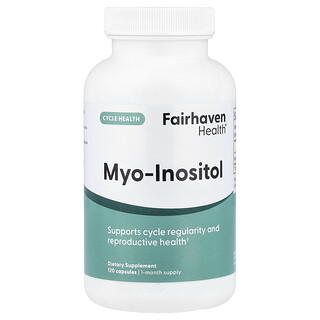 Fairhaven Health, Myo-Inositol, Myo-Inosit, 120 Kapseln (500 mg pro Kapsel)