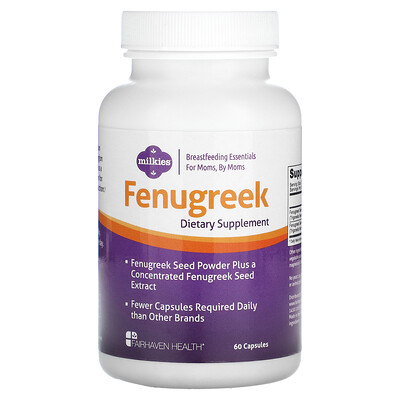 

Fairhaven Health Fenugreek 60 Capsules