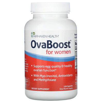 

Fairhaven Health OvaBoost для женского здоровья, 120 капсул