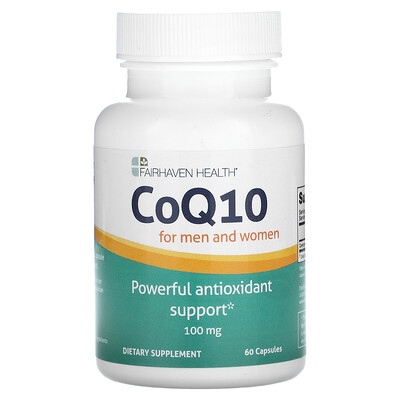 

Fairhaven Health Co-Q10 100 mg 60 Capsules