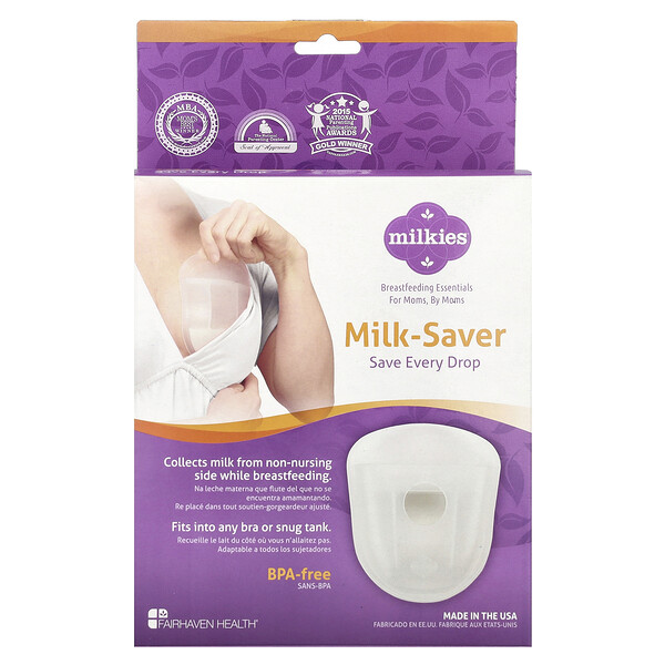 Fairhaven Health Milkies, Milk-Saver, 1 Count