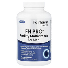 FH Pro®, мультивітаміни для підтримки фертильності чоловіків, 180 капсул
