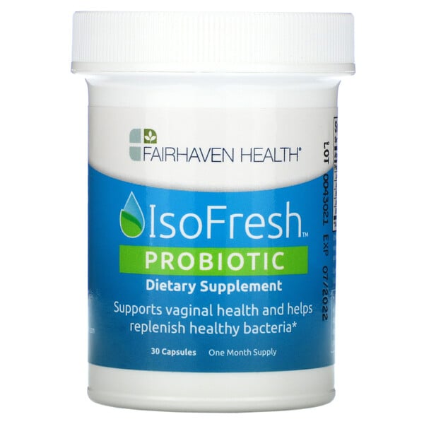 Fairhaven Health, IsoFresh Probiotic for Feminine Balance, 30 Capsules