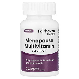 Fairhaven Health, Základné multivitamíny pre menopauzu, 30 kapsúl