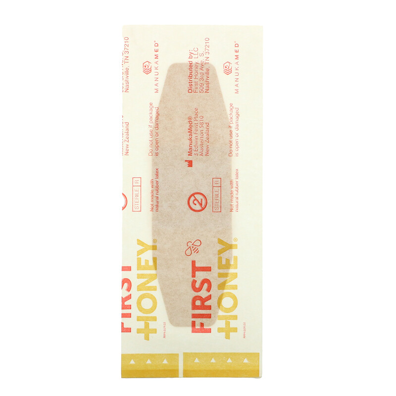 First Honey, Manuka Bandages, 12 Adhesive Bandages iHerb