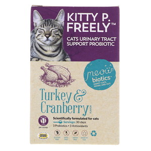 Отзывы о Fidobiotics, Kitty P. Freely, Cats Urinary Tract, Support Probiotic, Turkey & Cranberry, 1 Billion CFUs, 0.5 oz (14.5 g)