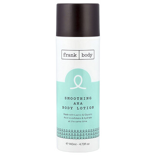 frank body, Loção Corporal Suavizante de AHA, 140 ml (4,73 fl oz)