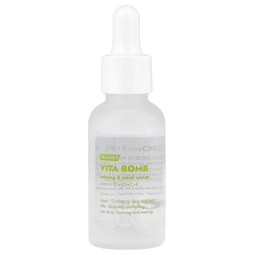 Frankly Vita Bomb, Calming & Relief Serum, 1 fl oz (30 ml)