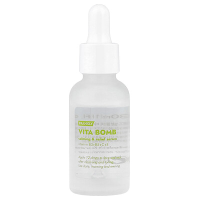 Product Image for Frankly, Vita Bomb, Calming & Relief Serum, 1 fl oz (30 ml)