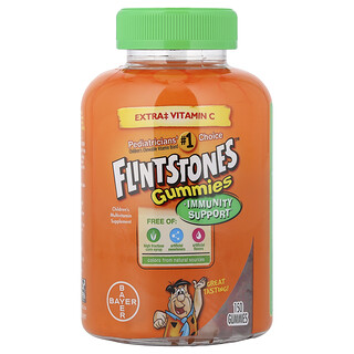 Flintstones, Children's Multivitamin Gummies + Immunity Support, 150  Gummies
