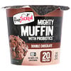 FlapJacked, Mighty Muffin with Probiotics, Double Chocolate, 55 g