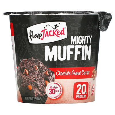 

FlapJacked Mighty Muffin Chocolate Peanut Butter 1.94 oz (55 g)