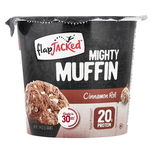 FlapJacked Mighty Muffin bułka cynamonowa 55 g