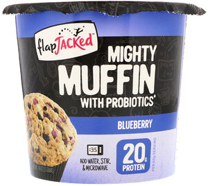 Отзывы о Флэпджэкид, Mighty Muffin with Probiotics, Blueberry, 1.94 oz (55 g)
