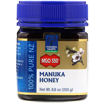 Manuka Health 麥盧卡蜂蜜, MGO 550+, 8.8盎司(250克)