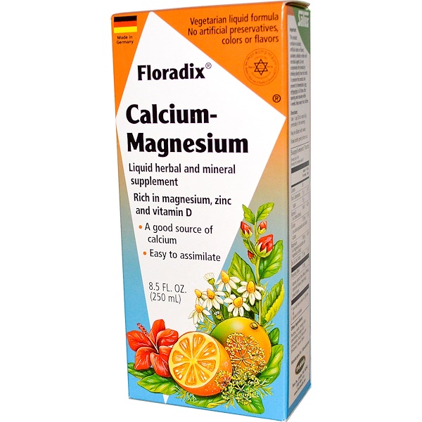 Flora Salus Haus Floradix Calcium Magnesium With Zinc And