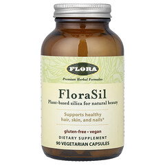 FloraSil, 90 вегетаріанських капсул (9 мг на капсулу)