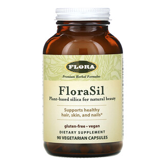 Flora, FloraSil، عدد 90 كبسولة نباتية