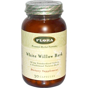 Отзывы о Флора, White Willow Bark, 30 Capsules
