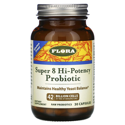 Flora пробиотики и витамины, 30 Капсул