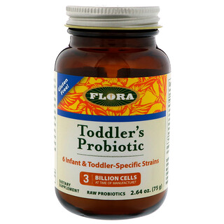 Flora, Probiótico para niños pequeños, 2,64 oz (75 g)