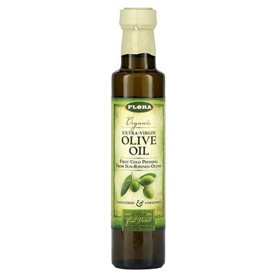 

Flora Organic Extra-Virgin Olive Oil 8.5 fl oz (250 ml)