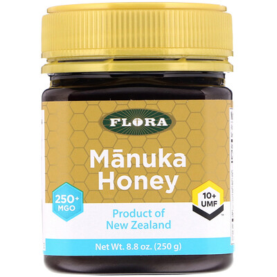Flora Manuka Honey, MGO 250+, 8.8 oz (250 g)