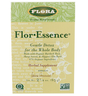 Flora, Desintoxicante suave para todo el cuerpo Flor·Essence, 2 1/8 oz (63 g)