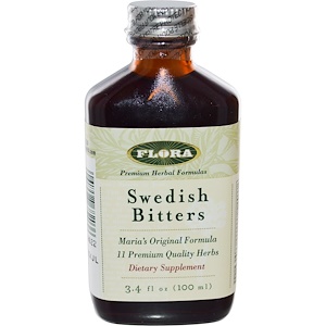 Отзывы о Флора, Swedish Bitters, 3.4 fl oz (100 ml)