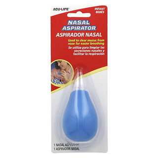 Flents, Acu-Life, Nasal Aspirator, Bayi, 1 Nasal Aspirator