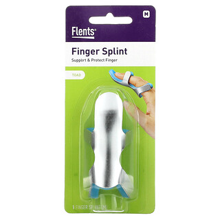 Flents, Finger Splint, Toad, Medium, 1 Piece